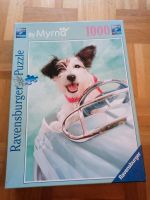 Ravensburger 1000 Teile Puzzle Hund im Cabrio Hessen - Eschwege Vorschau