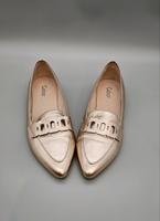 Gabor Leder-Ballerina/ Slipper Gr. 42 bzw. 8 in gold Hessen - Wölfersheim Vorschau