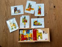 Goki Holzpuzzel Puzzle 12 Würfel Hamburg-Nord - Hamburg Uhlenhorst Vorschau