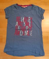 T-Shirt HAPPY blau "alive" 128 Rheinland-Pfalz - Bendorf Vorschau