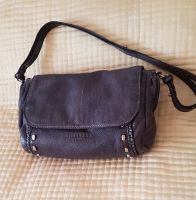 Original Liebeskind Handtasche-graue Leder-Tasche mit Nieten Bayern - Egenhofen Vorschau