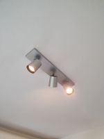 Deckenlampe 3 Spots schwenkbar Deckenlicht Lampe LED Alu Silber Bremen - Seehausen  Vorschau