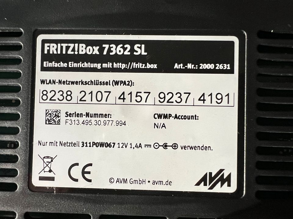 FRITZ!Box 7362SL in Bad Säckingen