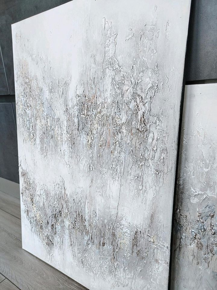Modernes Gemälde Struktur Plaster Texture Art Kunstwerk Leinwand in Montabaur