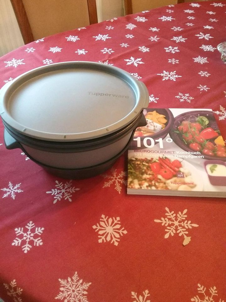 Microgourmet Dampfgarer neu mit Koch Buch Tupperware in Selsingen