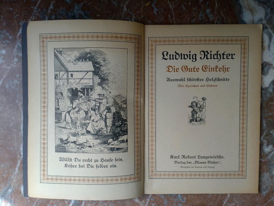 Ludwig Richter, Die gute Einkehr, 1919 in Breisach am Rhein  