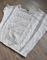 Only Bluse 38 transparent weiß Spitze Boho Vintage Shirt Niedersachsen - Weyhe Vorschau