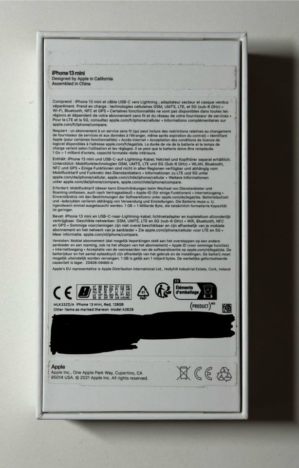 iPhone 13 mini 128 GB + Hülle + OVP in Stuttgart