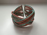 Wunderschönes Perlen Armband Armreif coralle/Türkis Farben Bayern - Wertingen Vorschau