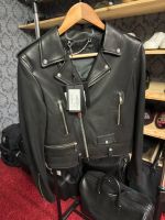 Philipp Plein Damen Bikerjacke Leder Schwarz M Bayern - Augsburg Vorschau