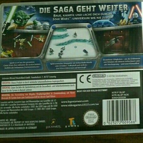 Nintendo ds Spiele lego Star wars III top zustand in Dormagen