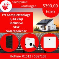 PV Komplettanlage 5,34 kWp inclusive 5 kW Solarspeicher und Unterkonstruktion Baden-Württemberg - Reutlingen Vorschau