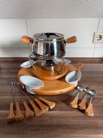 sehr schönes Fondue Set Fleischfondue mit Drehteller , wie neu Baden-Württemberg - Deggenhausertal Vorschau