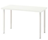 Schreibtisch, höhenverstellbare Beine, 120x60, weiß, Ikea Niedersachsen - Dörverden Vorschau