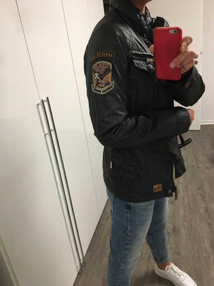 Khujo ORCA Jacke in Biker-Stil gewachst Größe M neuwertig in Jörl