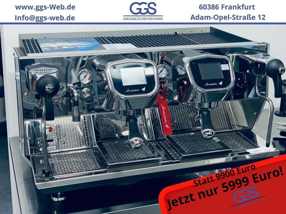 Bfc Aviator Espressomaschine Siebträger Kaffeemaschine Cafe Neu in Frankfurt am Main