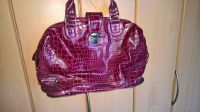 Handtasche Croco Print in bordeaux Farbe Groß NEU von She Essen - Essen-Borbeck Vorschau