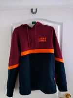 Pullover von Jack & Jones in Bordeaux, blau und orange mit Kapuze Leipzig - Leipzig, Zentrum-Ost Vorschau