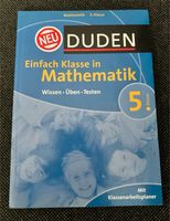 Mathematik 5. Klasse Duden Wissen, Üben, Test Neu und unbenutzt Berlin - Friedenau Vorschau