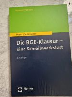 Die BGB Klausur eine Schreibwerkstatt 2. Auflage 2018 Nomos Köln - Lindenthal Vorschau