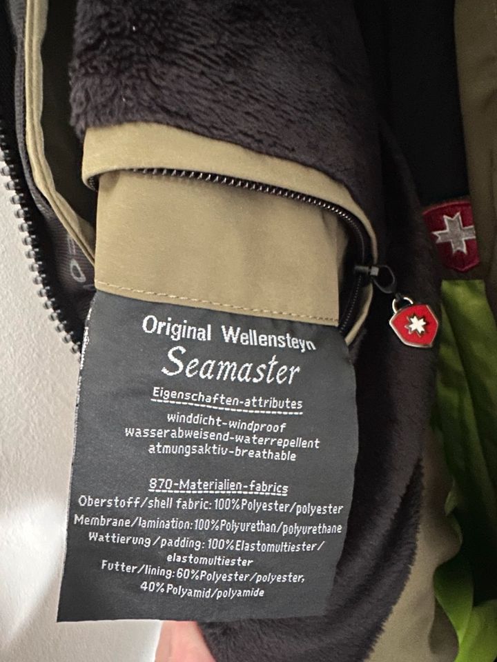 Wellensteyn Seamaster Olive Grün Winter Jacke XL in Witten