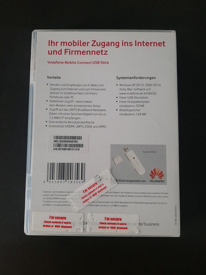 Vodafone Wlan Stick Huawei K3520 in Sachsen - Böhlen | Netzwerk & Modem  gebraucht kaufen | eBay Kleinanzeigen ist jetzt Kleinanzeigen