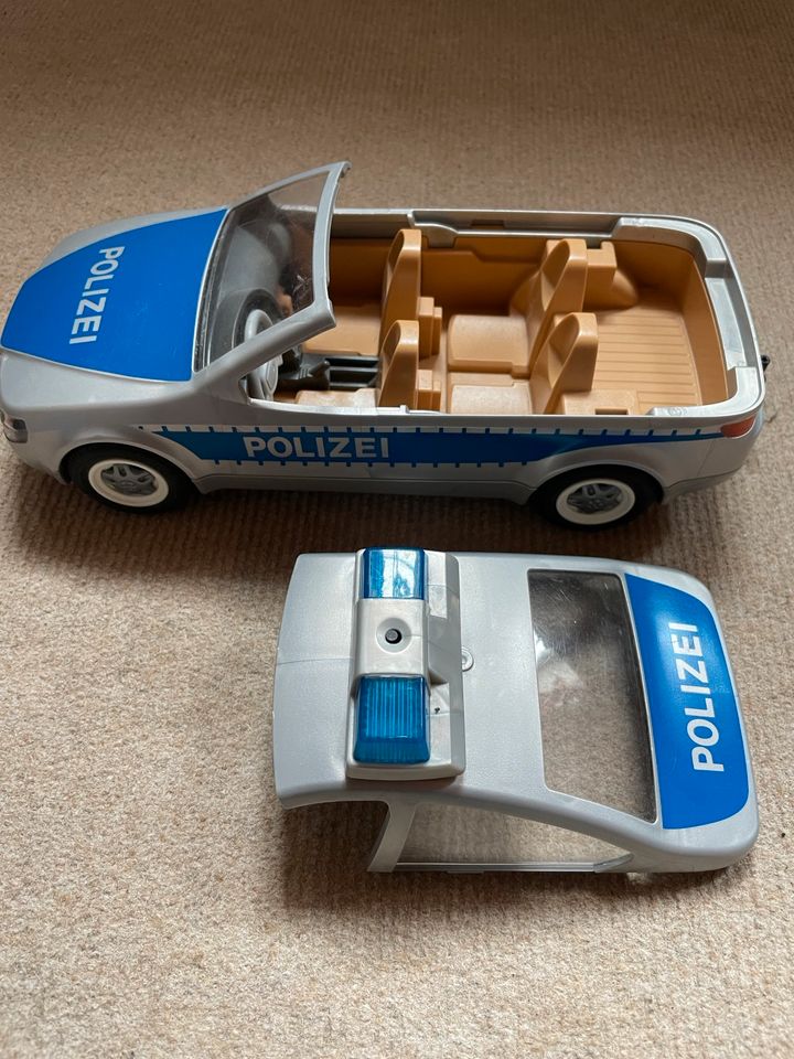Playmobil-Set Polizei-Hubschrauber u. -Einsatzwagen in Dahlum