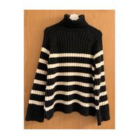 Strickpullover Rollkragenpullover H&M XS Grau Weiß gestreift Nordrhein-Westfalen - Haan Vorschau