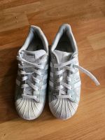 Adidas Superstar W silber weiß Gr. 36,5 Mod. S81644 Baden-Württemberg - Mannheim Vorschau