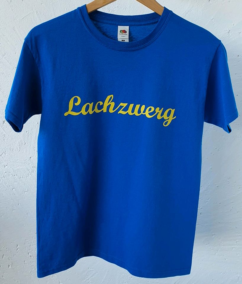 T-Shirt Lachzwerg Karneval Fasching Kostüm Schlumpf Größe S in Drachselsried