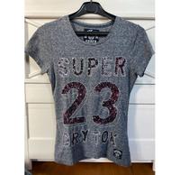 T-Shirt Original Superdry Größe S mit Pailletten Bayern - Warngau Vorschau