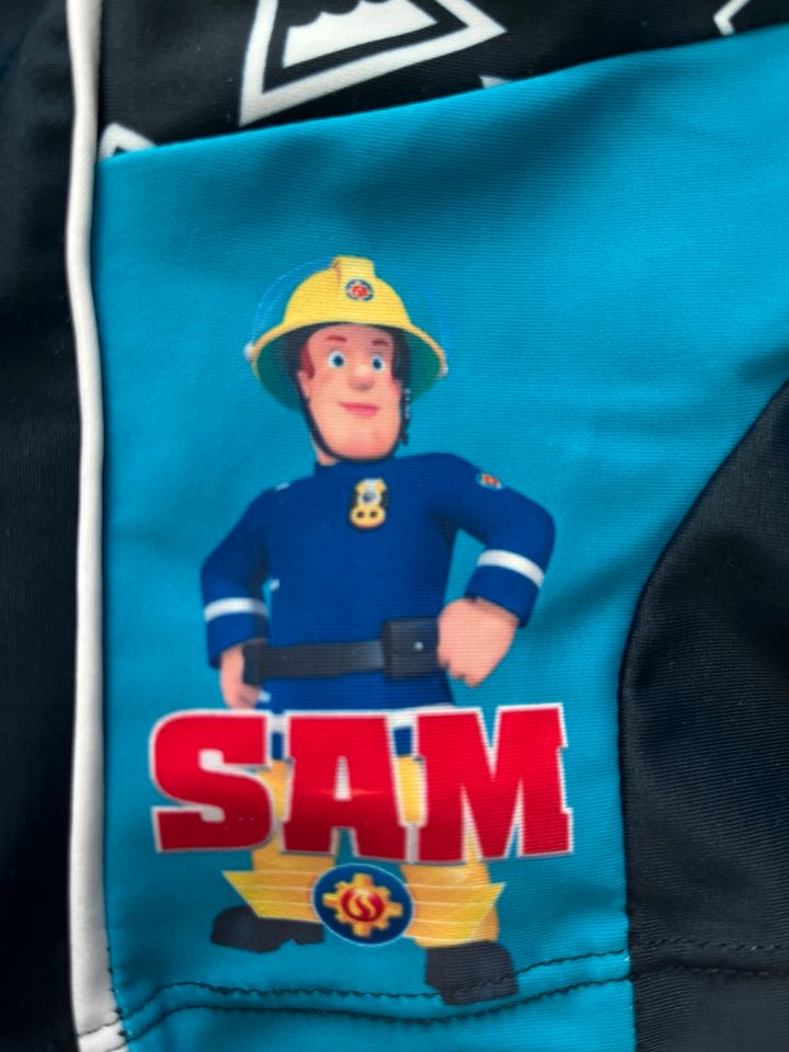 Feuerwehrmann Sam Fireman Sam Badehose blau 110/116 nur 2,80€ in Germering