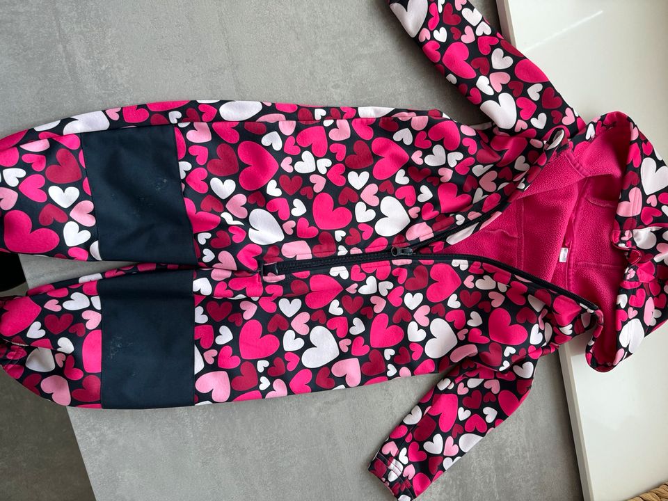 Lupilu softshell Anzug Mädchen buddelanzug Größe 86/92 pink in Kettenkamp