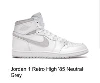 Jordan 1 Retro High '85 Neutral Grey US12 Frankfurt am Main - Gallusviertel Vorschau