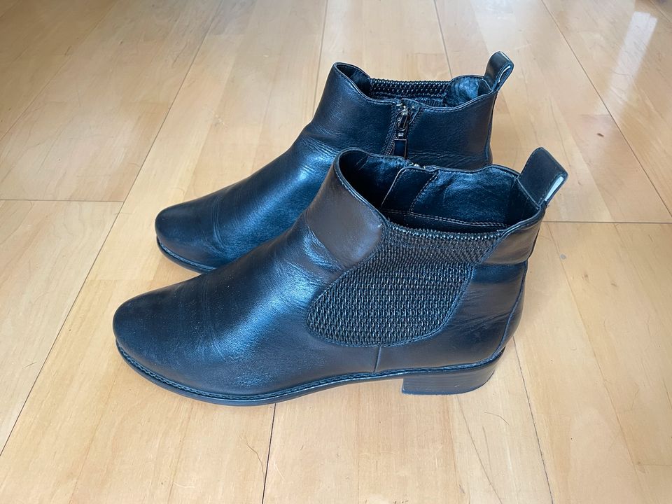 Gerry Weber Lederstiefelette Damen schwarz 42 in München