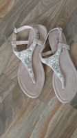 GINA SCHUHE FLIPFLOPS PERLEN ZEHEN-SCHLÄPPCHEN NEU Niedersachsen - Adendorf Vorschau