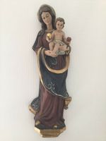 Große Madonna mit Kind aus Holz farbig gefasst u. vergoldet. Nordrhein-Westfalen - Düren Vorschau