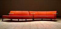 FRITZ HANSEN Design Sitzmöbel Decision 1982 Wollstoff orange Dortmund - Wellinghofen Vorschau