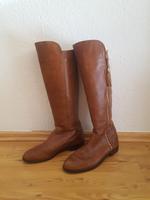 Zalando Stiefel Gr 39 Leder - overknee Cognac braun - wie neu Hessen - Otzberg Vorschau