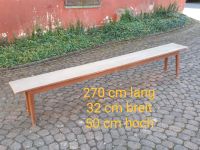 Holzbank, Blumenbank, retro, antik 270 cm Hessen - Schotten Vorschau