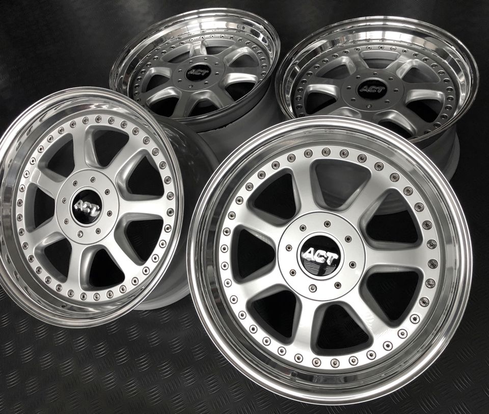 ACT SX 8,5+9,5 x 18 BMW E31 E32 E34 E36 Z3 E46 Alufelgen 5x120 in Ebrach