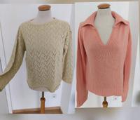 Pullover Grobstrick u.a Boysen's apricot grün gr. M 40 42 Nordrhein-Westfalen - Menden Vorschau