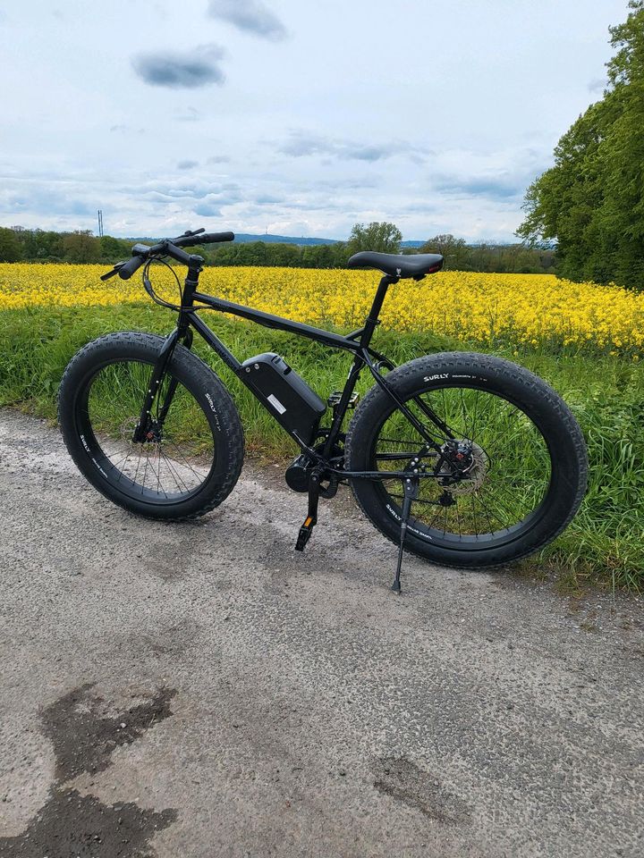 Surly Pugsley M Fatbike Ebike 550Wh 25-45km/h in Bielefeld