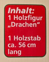 Outdoor Schiebetier, Schiebefigur aus Holz kleiner Drache WIE NEU Brandenburg - Potsdam Vorschau