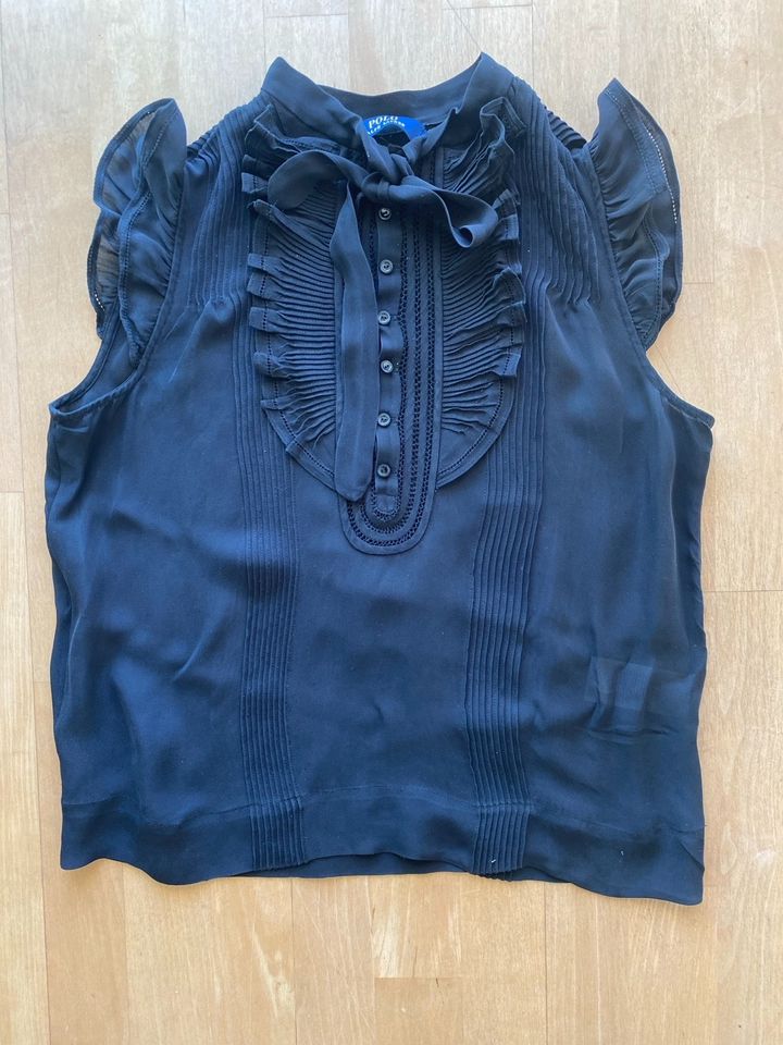 Bluse schwarz Polo Ralph Lauren-schwarz in Schwabhausen