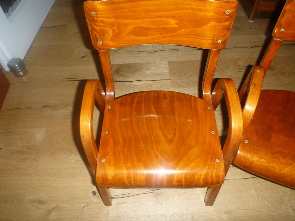 2 Jugendstil  Kinderstühle  Fauteuil Armsessel um 1930 in München