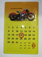 Blechschilder Harley, Zündapp, ewiger Kalender, Werkstattdeko Niedersachsen - Kneitlingen Vorschau