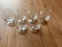 6 Handbemalte Wein / Cognac Gläser Sachsen - Demitz-Thumitz Vorschau