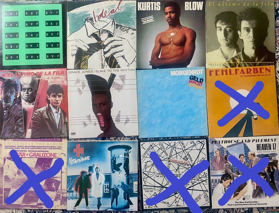 Vinyl Platten Sammlung NDW, Soul, Rap, Funk, Zappa, Kurtis Blow in Bargteheide