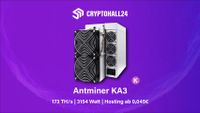 ➜ Bitmain Antminer KA3 - 173 TH/s - Kadena Miner (KAD) Nordrhein-Westfalen - Hamm Vorschau